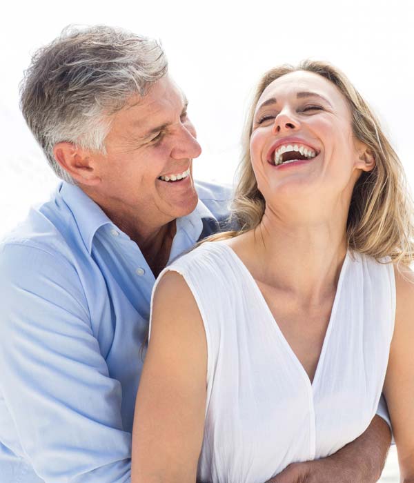 Couple With Dental Implants