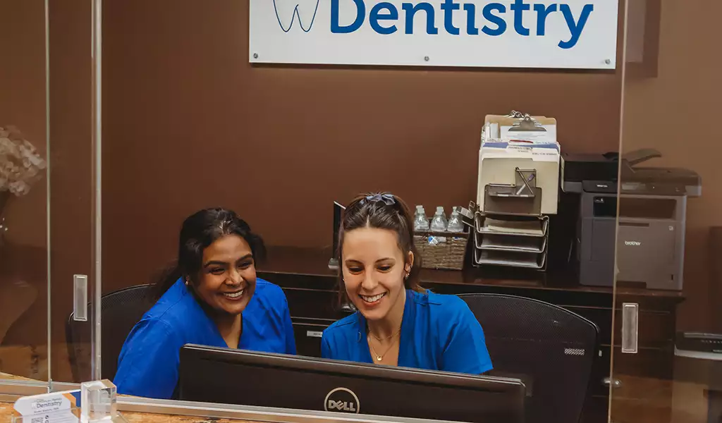 Front Desk Team at American Family Dentistry